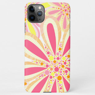 Yellow and Pink Flowers iPhone 11Pro Max Case
