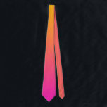 Yellow and pink gradient ombre tie<br><div class="desc">Yellow and pink gradient ombre</div>