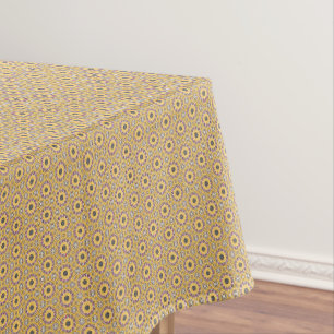 Yellow and Pink Tablecloth