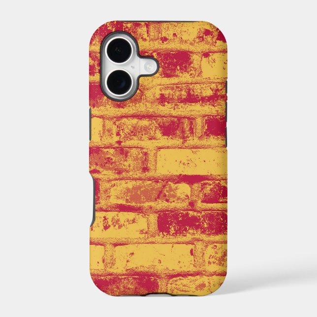 Yellow and Red Brick Wall (Back)