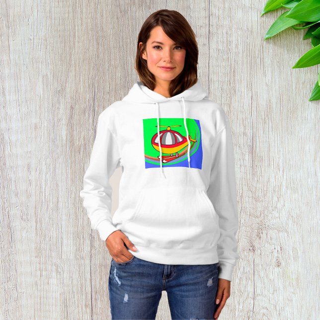 Yellow And Red Helicopter Hoodie (Creator Uploaded)