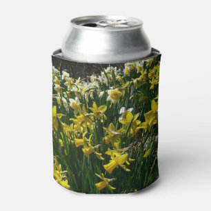 Yellow and White Daffodils Spring Flowers Can Cooler