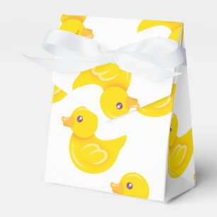 Yellow and White Rubber Duck, Ducky Favour Box