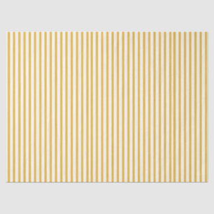YELLOW AND WHITE STRIPES TISSUE PAPER