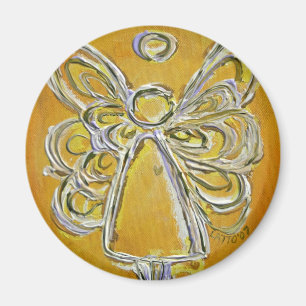 Yellow Angel Magnet