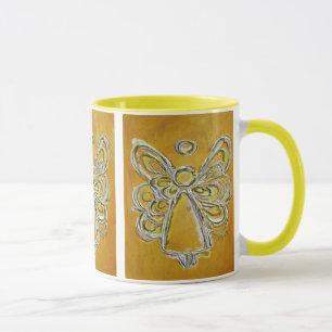 Yellow Angel Mug or Cup