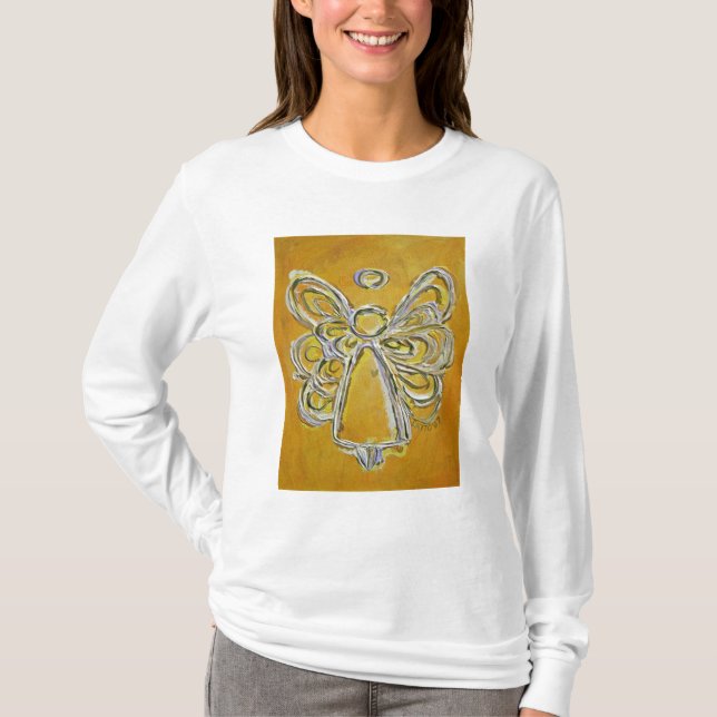 Yellow Angel T-shirt (Image Double Sides) (Front)