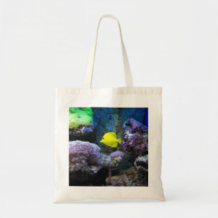 Yellow Angelfish Tote Bag