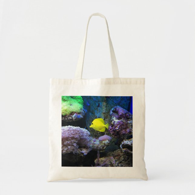 Yellow Angelfish Tote Bag (Front)