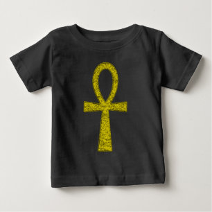 Yellow Ankh Baby T-Shirt