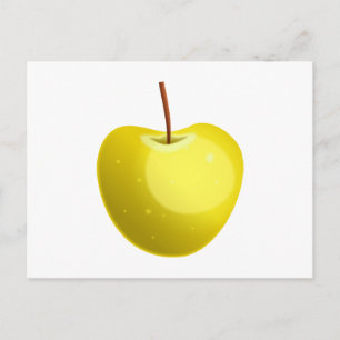 Yellow Apple Postcard