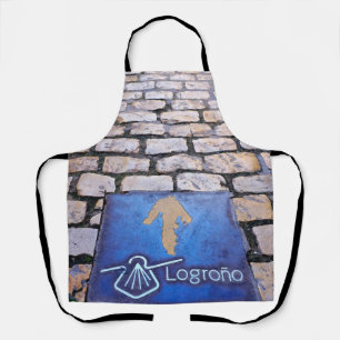 Yellow arrow apron