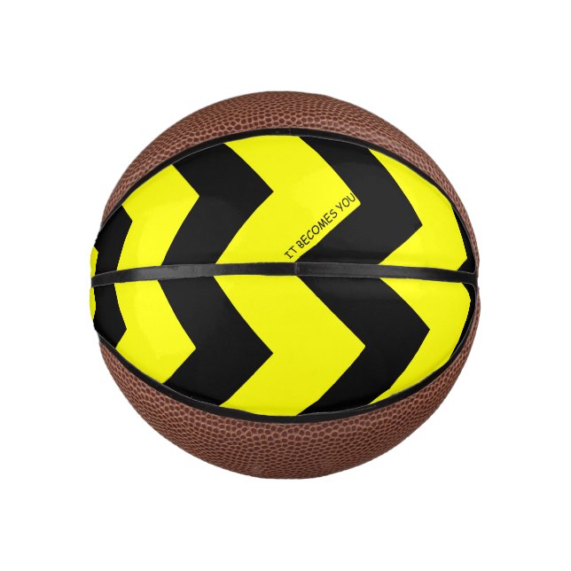 Yellow Arrow Basketball (Front)