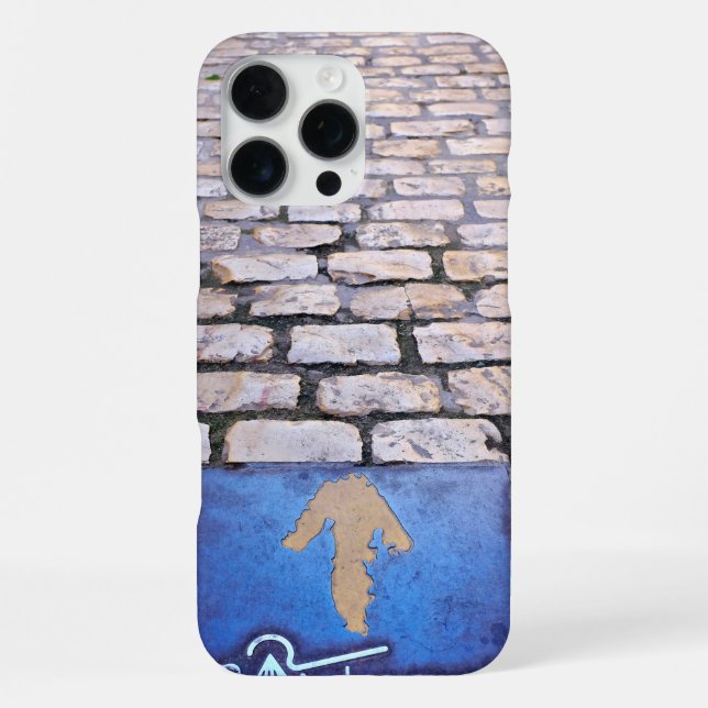 Yellow arrow iPhone case (Back)
