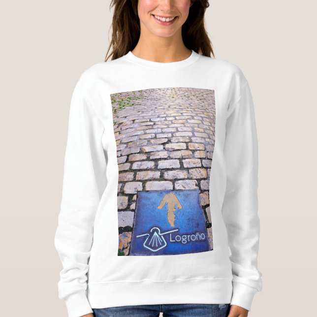Yellow arrow sweatshirt (Front)