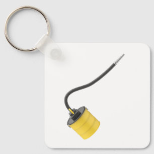 Yellow ash vacuum cleaner key ring