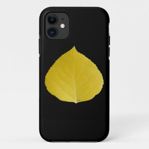 Yellow Aspen Leaf #5 iPhone 11 Case
