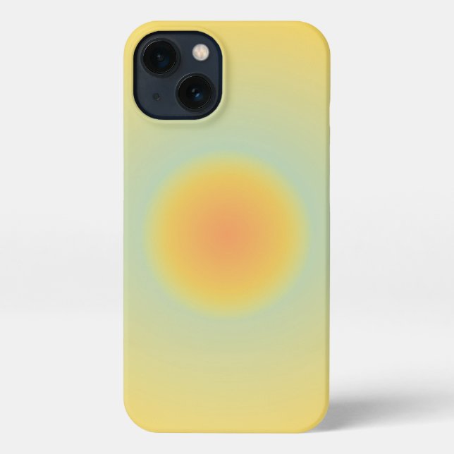 Yellow Aura phone case (Back)