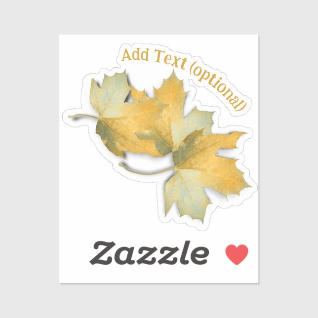 Yellow Autumn Leaves (Sheet)