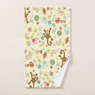 Yellow Baby Toys Hand Towel