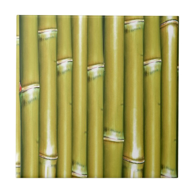 Yellow Bamboo Tile (Front)