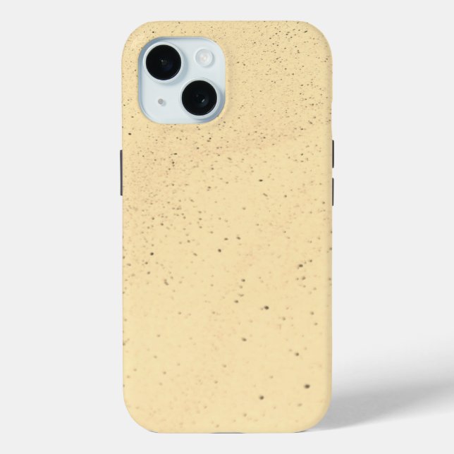 Yellow Banana Sand Case-Mate iPhone Case (Back)