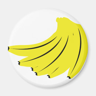yellow bananas fruits magnet