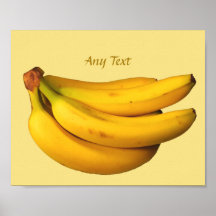 Yellow bananas in a bunch