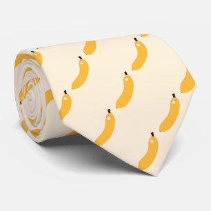 yellow bananas tie