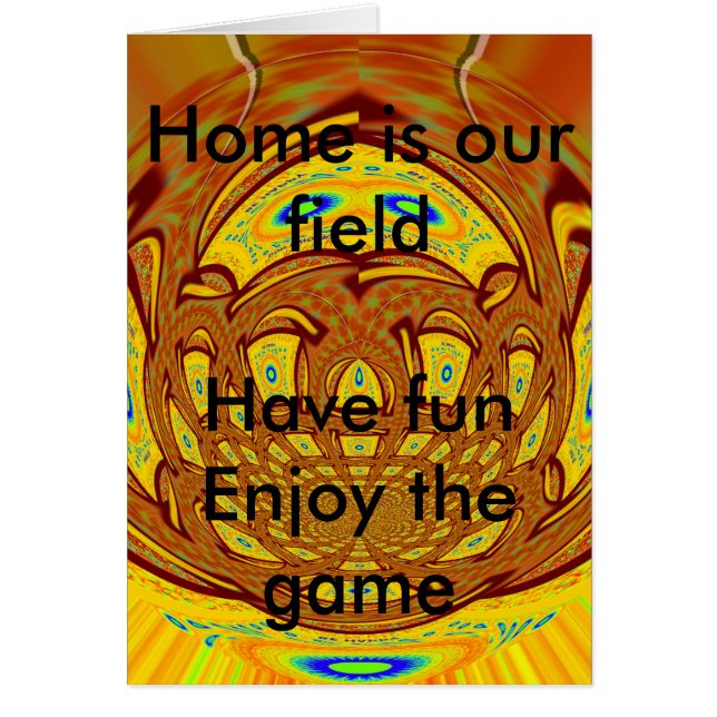 Yellow Baseball Glove: A Retro Look (Front)