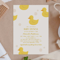 Yellow bath duck. Cute toy animal bird baby shower