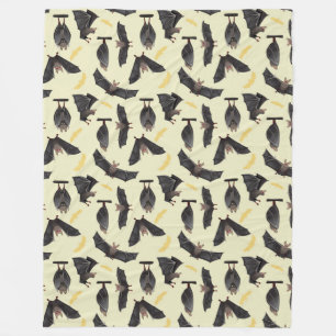 yellow bats blanket