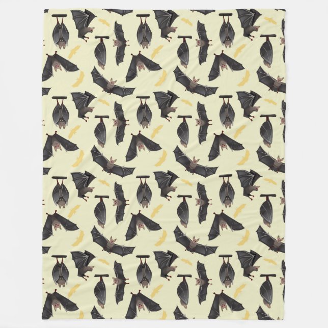 yellow bats blanket (Front)