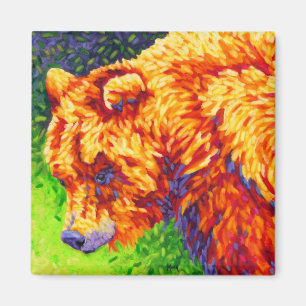Yellow Bear Magnet