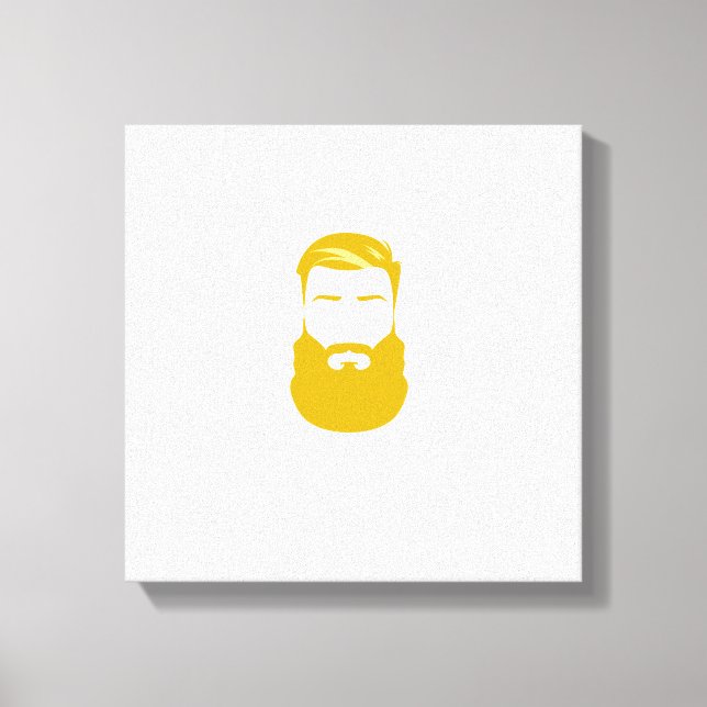 Yellow Beard  Wrapped Canvas (Front)