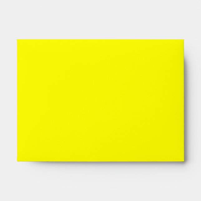 Yellow Beast Envelope (Front)