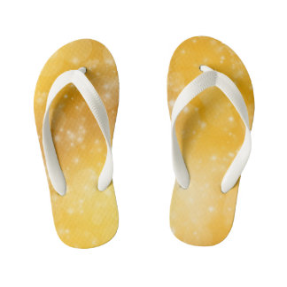 Yellow Beauty  Kid's Flip Flops