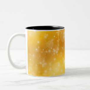 Yellow Beauty Two-Tone Coffee Mug