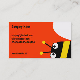 Yellow Bee Business Card