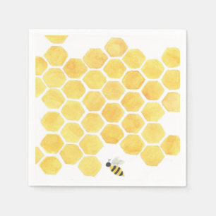 yellow bee napkins! napkin