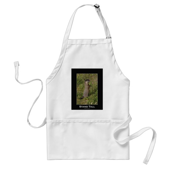 Yellow-Bellied Marmot Gifts Standard Apron (Front)