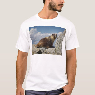 Yellow Bellied Marmot in Yosemite T-Shirt