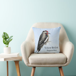 Yellow-Bellied Sapsucker Cushion
