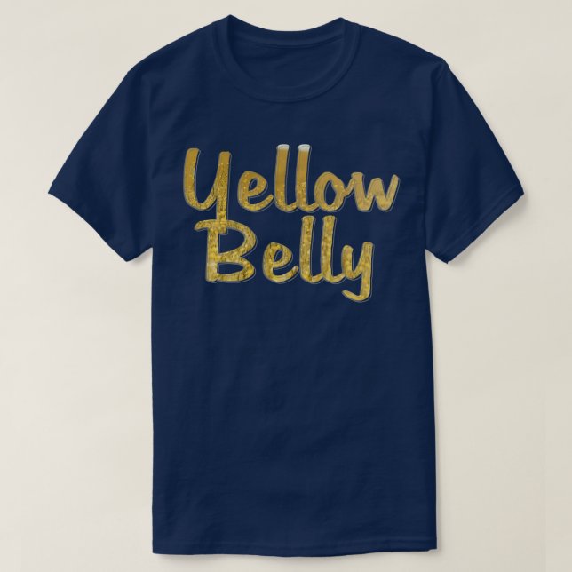 Yellow Belly T-Shirt (Design Front)