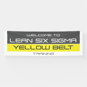 Yellow Belt "Welcome To Training" Banner