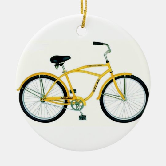 cute yellow bike