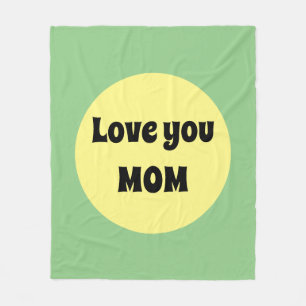 Yellow Big Dot Fleece Blanket