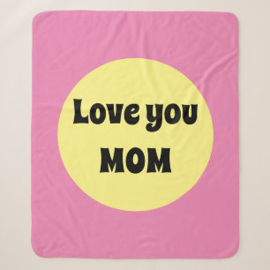 Yellow Big Dot Sherpa Blanket
