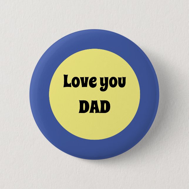 Yellow Big Dot Square Sticker 6 Cm Round Badge (Front)