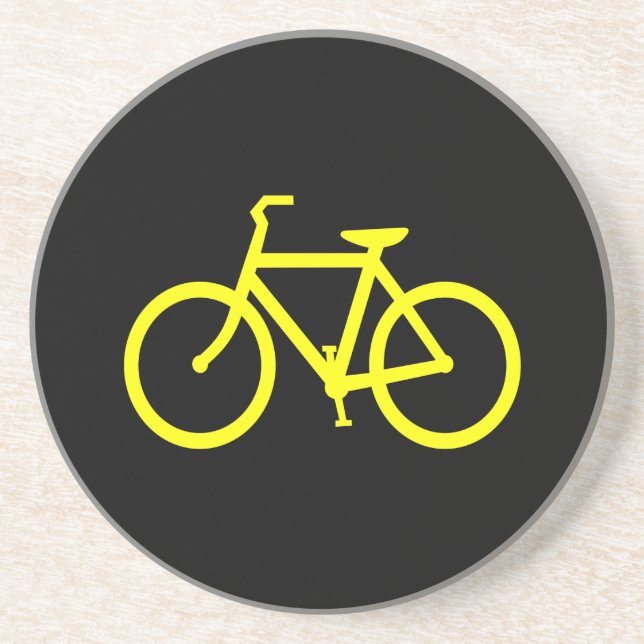 Yellow  Bike Coaster (Front)